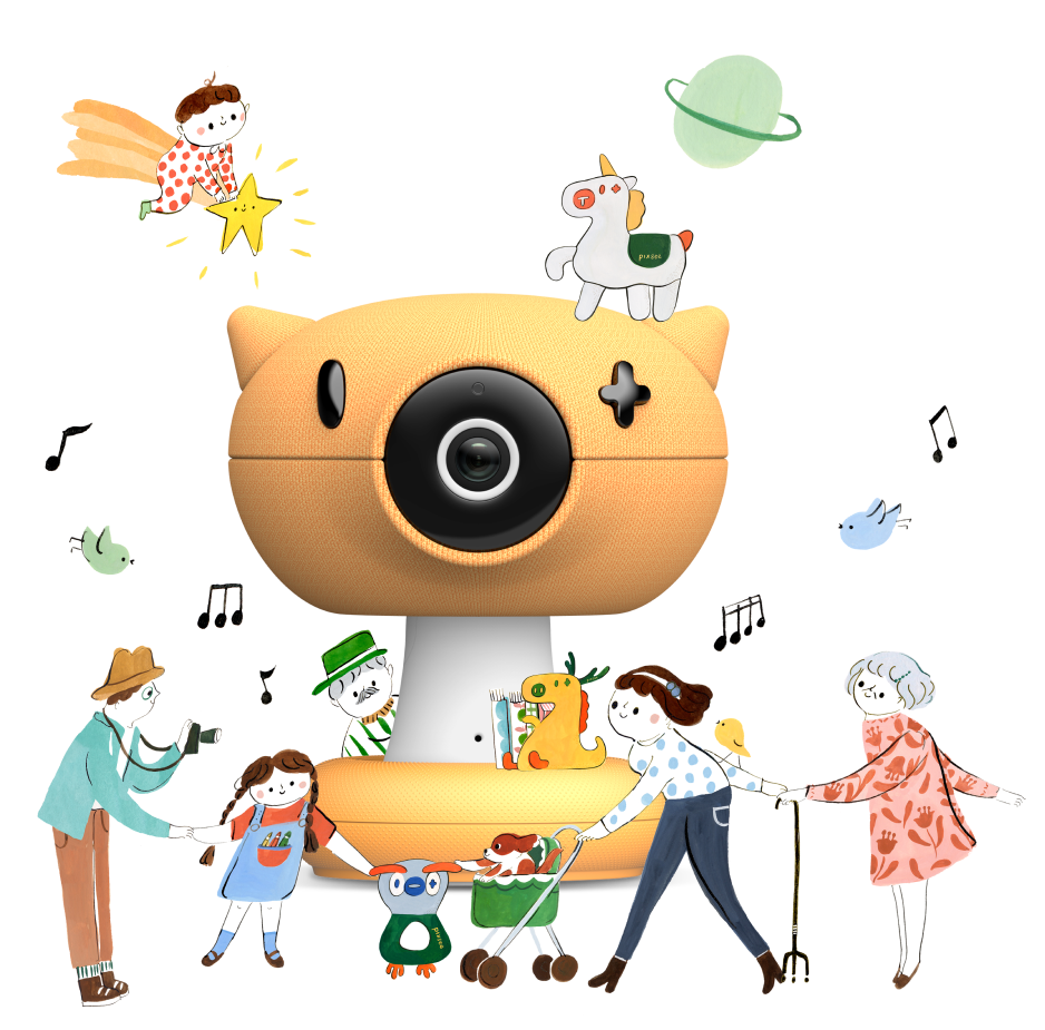 Pixsee Play is your baby's most treasured first cuddly top.